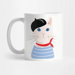 french cat Mug